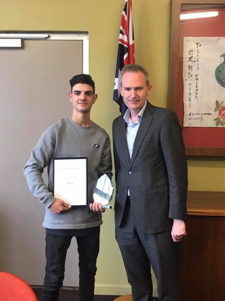 David Coleman with Philip Lotorto